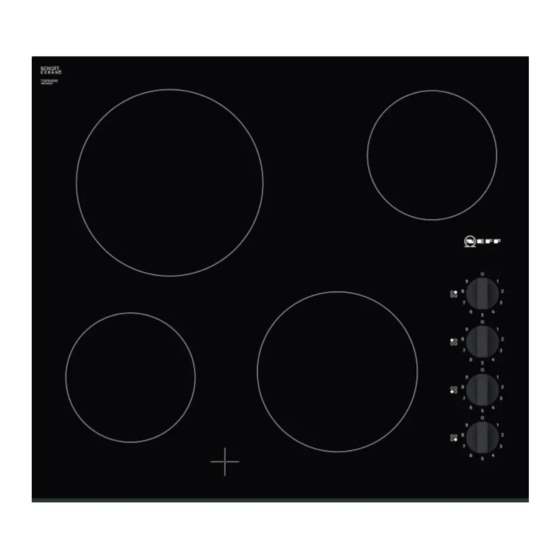 NEFF T16.K40 Serie Manuel D'utilisation Et Notice D'installation