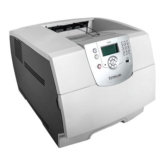 Lexmark T640 Guide De L'utilisateur