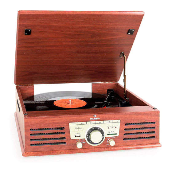 auna TT-92W Mode D'emploi