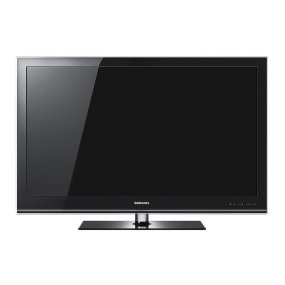 Samsung 6 Serie Mode D'emploi