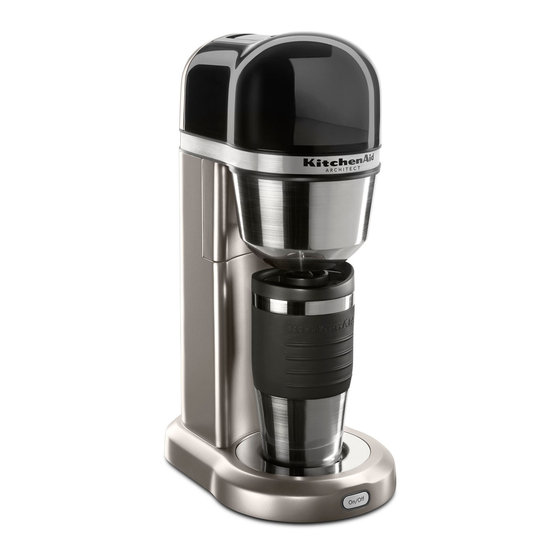 KitchenAid KCM0402ER Instructions