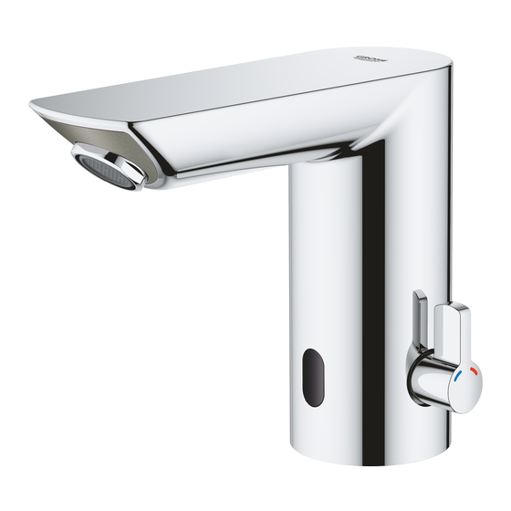 Grohe BAU COSMO E 36 451 Mode D'emploi
