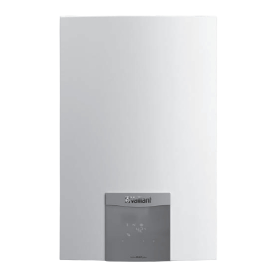 Vaillant turboMAG plus MAG 125/1-5 RT Notice D'emploi