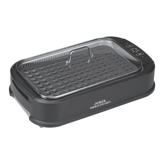 Power Smokeless Grill GR-200-5 Guide De L'utilisateur