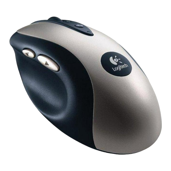 Logitech Mx700 Mode D'emploi