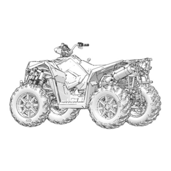 Polaris Scrambler 850 2021 Manuel D'utilisation