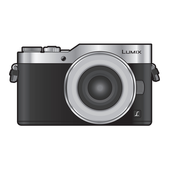 Panasonic Lumix DC-GX800K Manuel D'utilisation