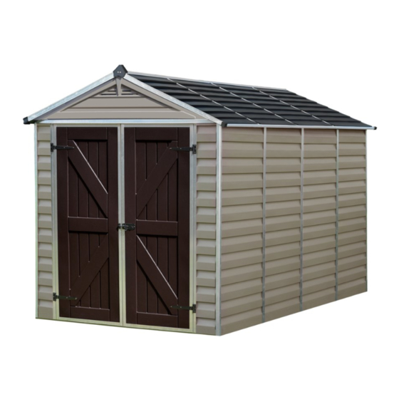 Palram Skylight Shed Mode D'emploi