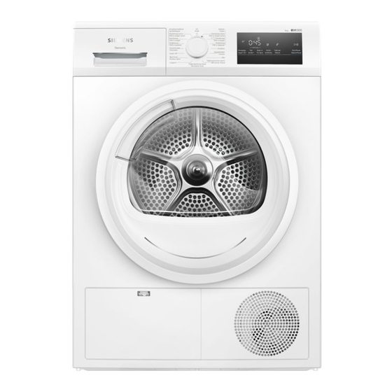 Siemens WT45H202FG Manuel D'utilisation Et Notice D'installation