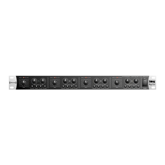 IMG STAGELINE MPA-402 Mode D'emploi