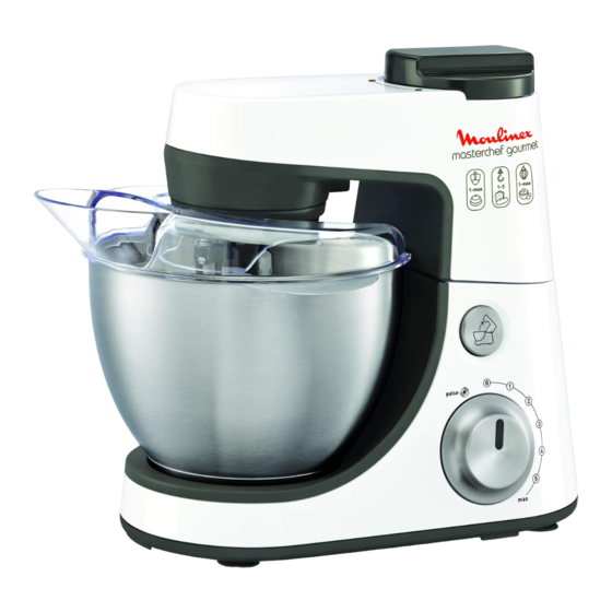 Moulinex masterchef gourmet QA404G Manuels