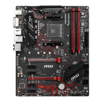 Msi B450 GAMING PLUS Manuel