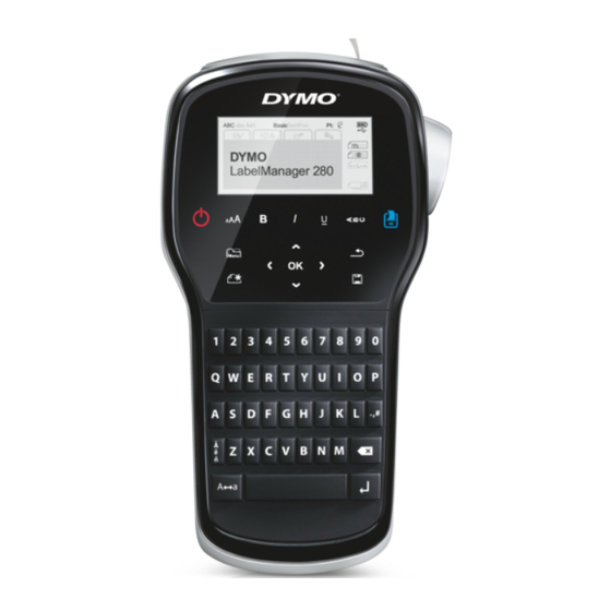 Dymo LabelManager 280 Guide De Démarrage Rapide