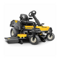 Cub Cadet Z-Force SZ 48 Manuel De L'utilisateur