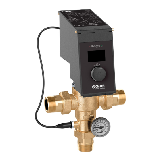 CALEFFI 6000 EST LEGIOMIX 2.0 Serie Manuel De Programmation