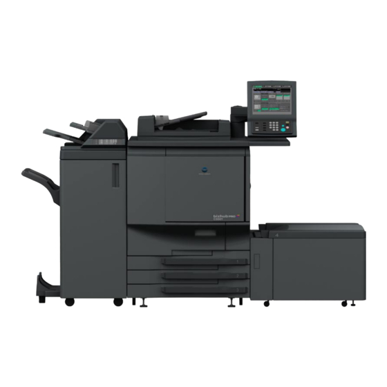 Konica Minolta bizhub PRO C5501 Guide De L'utilisateur