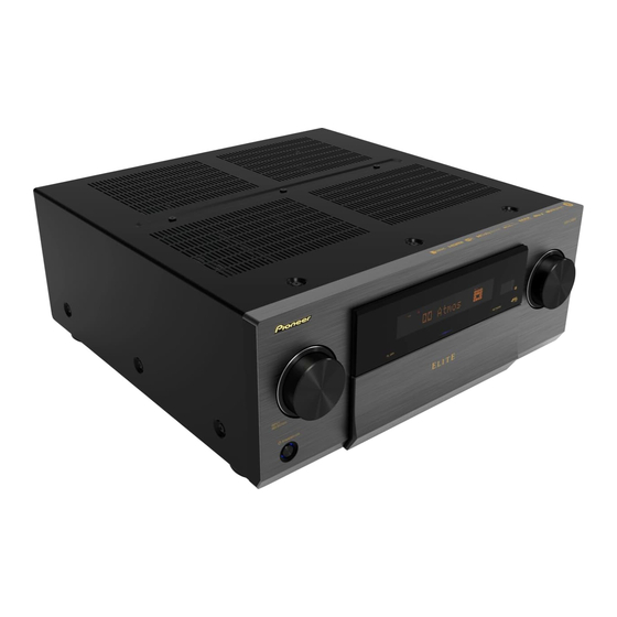 Pioneer VSA-LX805 Mode D'emploi