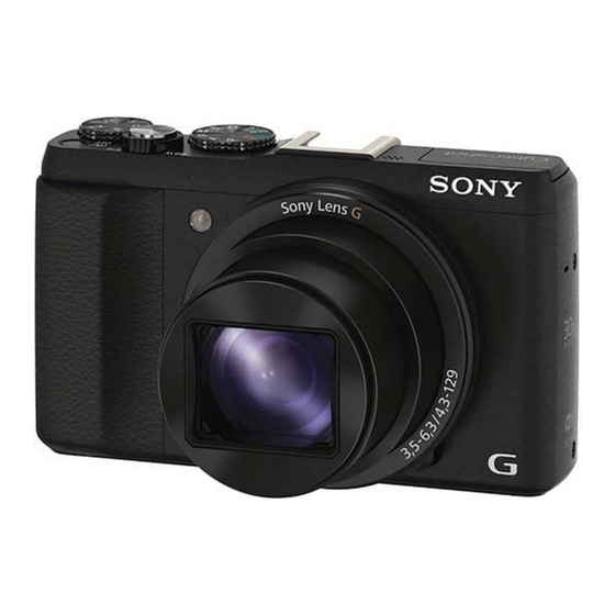 Sony Cyber-shot DSC-HX60 Mode D'emploi