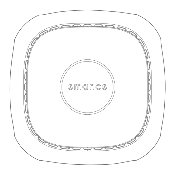 Smanos W120 Mode D'emploi