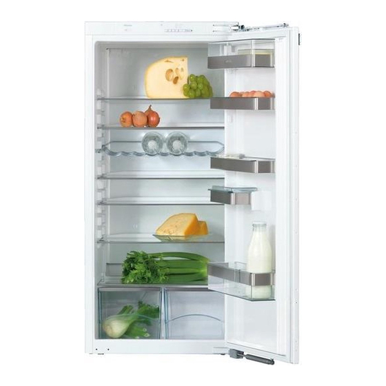 Miele K 9452 i Notice De Montage Et D'utilisation