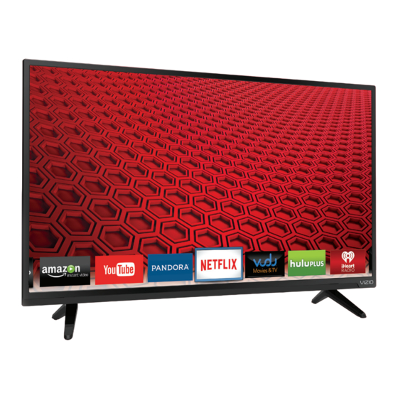 Vizio E32-C1 Guide De Démarrage Rapide