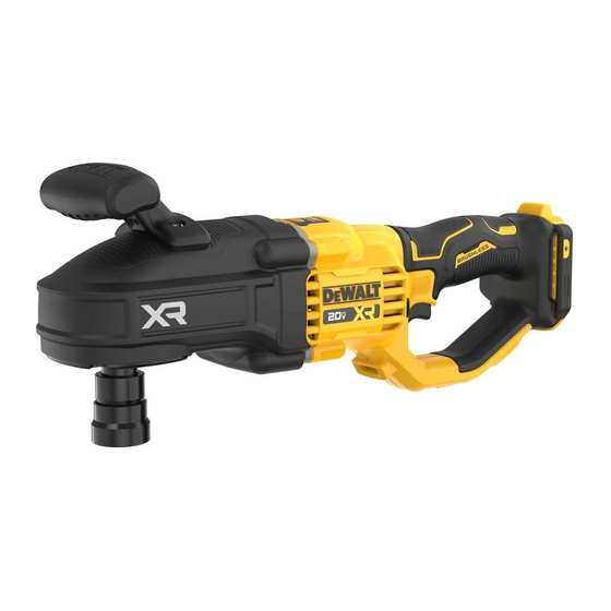 DeWalt DCD446 Traduction De La Notice D'instructions Originale