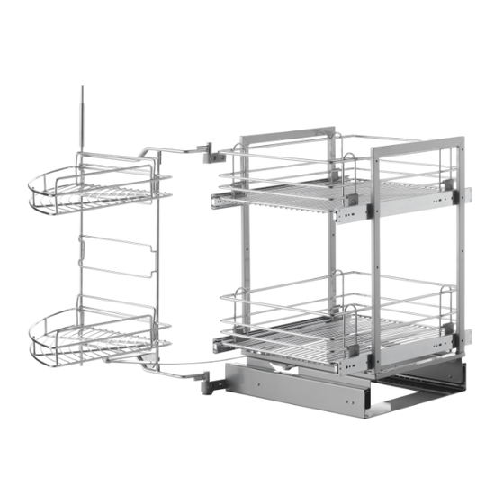 VIBO Easy Corner 2+2 NECGS224545C Instructions De Montage