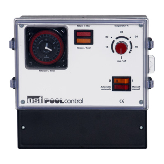 osf POOL control PC-230-ES Instructions De Montage Et De Service