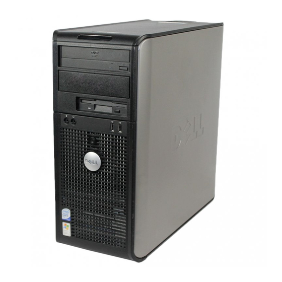 Dell Optiplex 760 Guide De Configuration Et De Référence Rapide