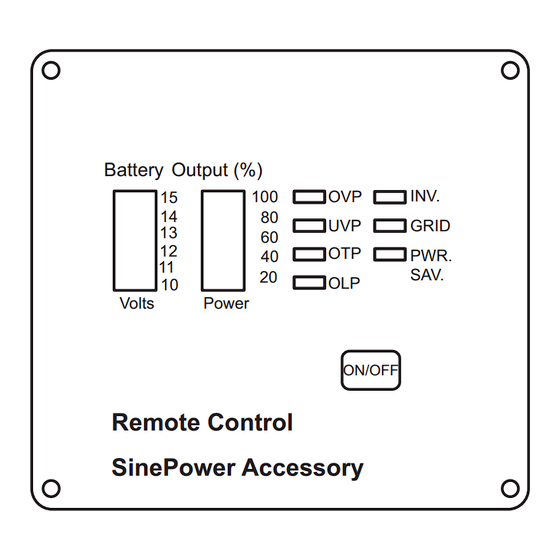 Dometic SINEPOWER MCR7 Notice D'utilisation