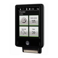 Volkswagen Touch Phone-Kit Mode D'emploi