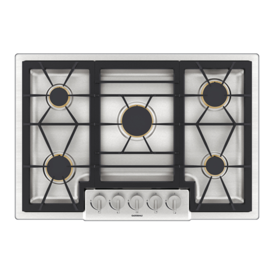 Gaggenau CG 280 210CA Guide D'utilisation Et D'entretien