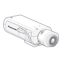 Panasonic WV-CP634E Guide D'installation