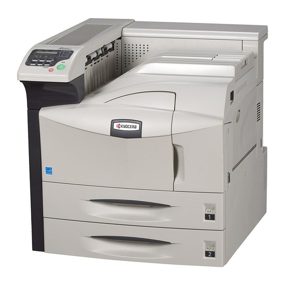 Kyocera ECOSYS FS-9130DN Manuel D'utilisation