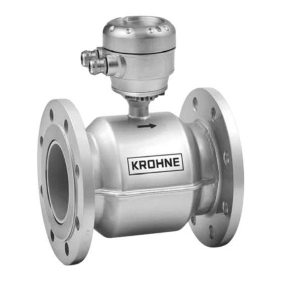 KROHNE WATERFLUX 3000 Manuel De Référence