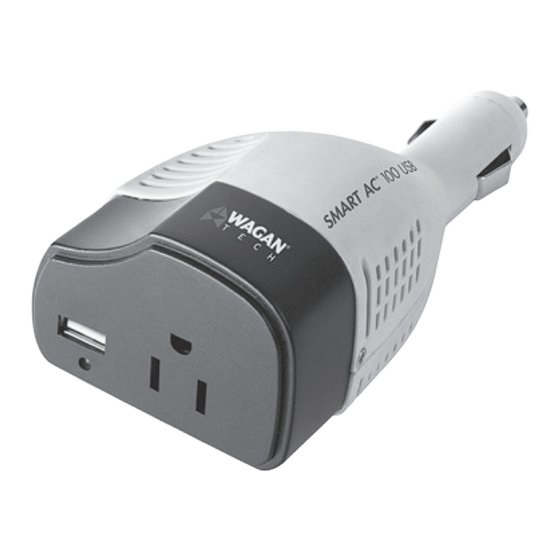 Wagan Tech Smart AC 100 USB Guide D'utilisation