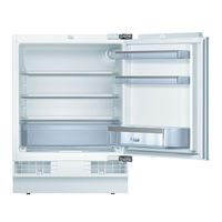 Bosch KUR15A60 Mode D'emploi
