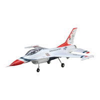 Horizon Hobby E-FLITE Thunderbird F-16 Manuel D'utilisation