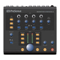 PRESONUS Monitor Station V2 Mode D'emploi