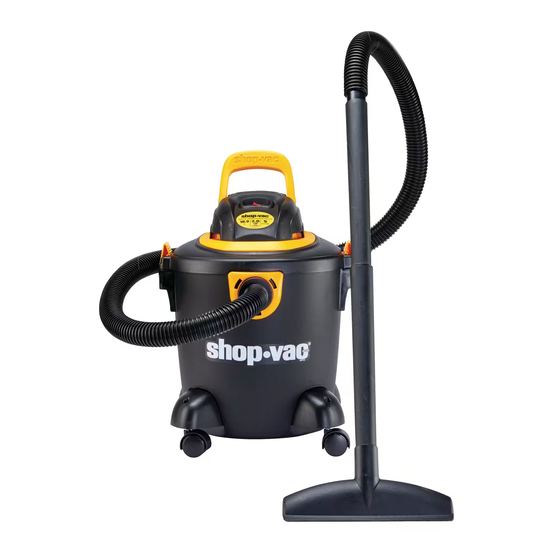 Shop-Vac MAC Série Mode D'emploi