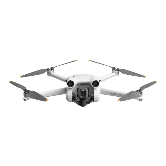 dji MINI 3 PRO Guide D'utilisateur