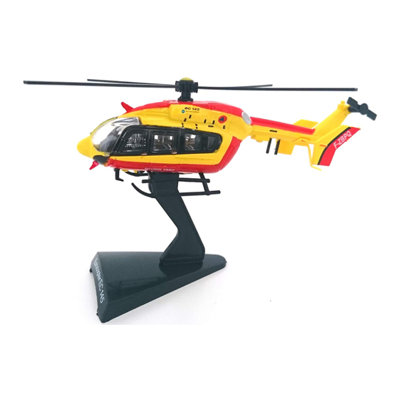 REVELL Eurocopter EC145 Securite Civile Instructions De Montage