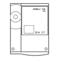 aqua metro AMBILL 230 Instructions De Montage