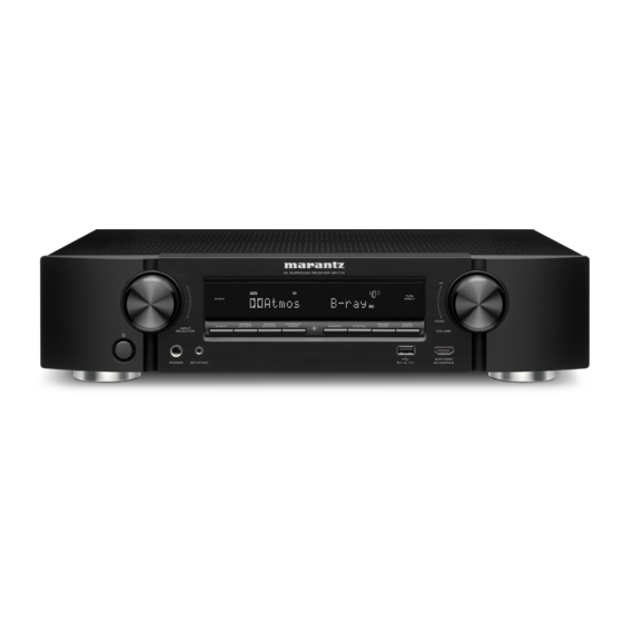 Marantz NR1710 Manuel De L'utilisateur