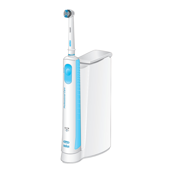 Braun Oral-B Professional Care D 16.525 Notice D'utilisation