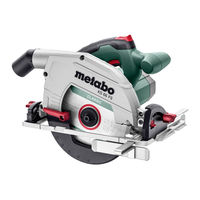 Metabo KS 66 FS Instructions D'utilisation Originales