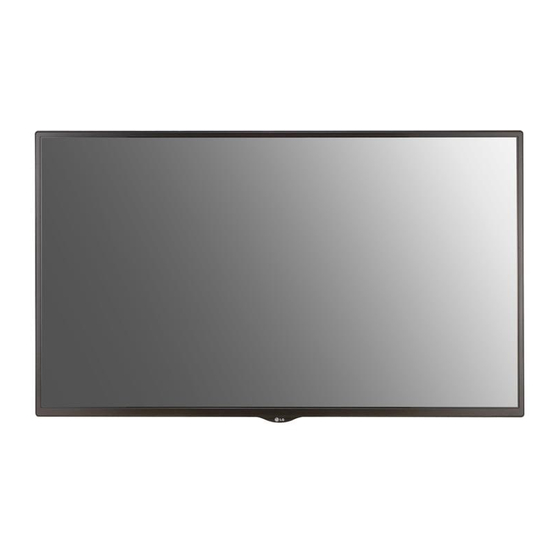 LG 32SE3D Guide De Configuration Rapide