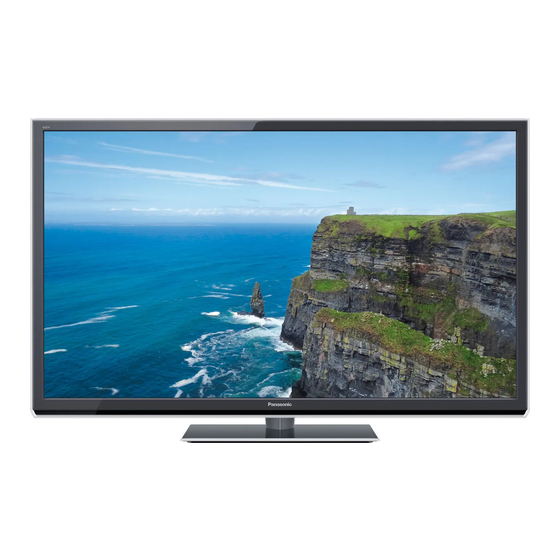 Panasonic VIERA TX-P50ST50E Mode D'emploi