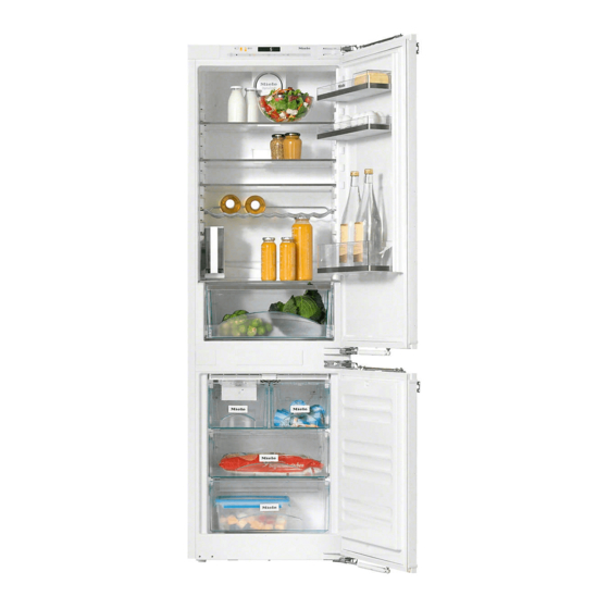 Miele KFN 37452 iDE Notice D'utilisation Et De Montage