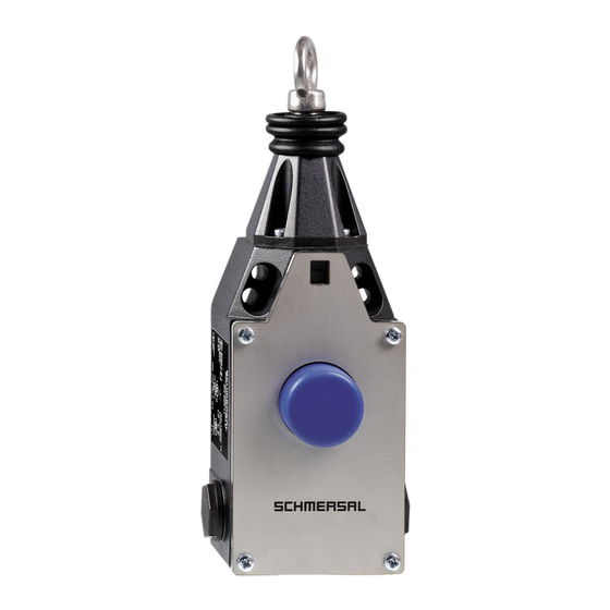 schmersal EX-ZQ 900 Mode D'emploi